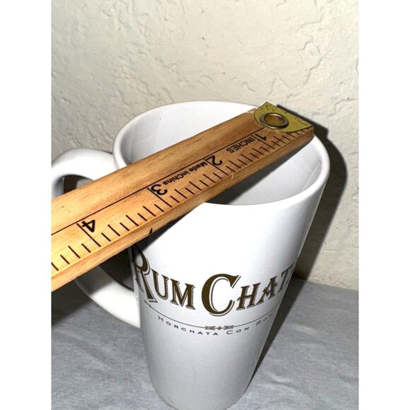 RumChata Tall White Ceramic Coffee Mug - Picture 5 of 5